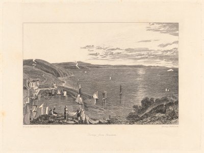Torbay Brixhamből alkotó: William Bernard Cooke