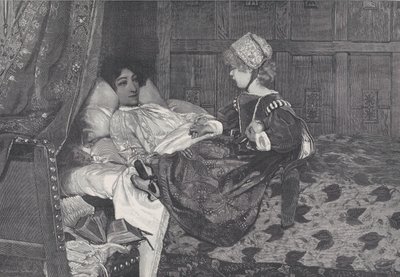 Always Welcome, az Illustrated London News, 1888. május 19. alkotó: William Biscombe Gardner