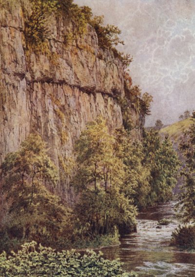 Chee Tor, Chee Dale, Buxton közelében alkotó: William Biscombe Gardner