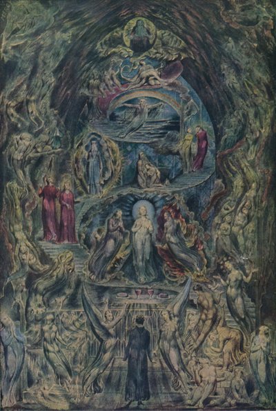 Egy allegória, 1820-1825, 1922. alkotó: William Blake