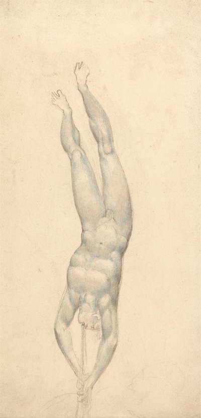 Egy angyal trombitával alkotó: William Blake