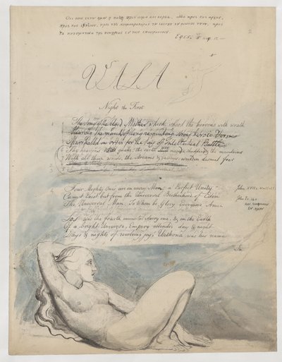 A „Négy Zoa” kezdete alkotó: William Blake