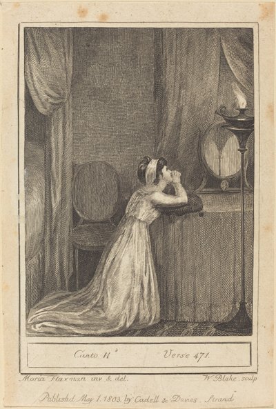 II. ének, 471. vers, 1803. alkotó: William Blake