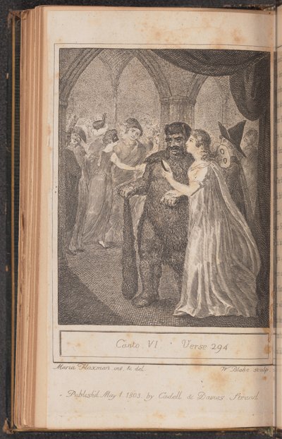 IV. ének, 294. vers, 1803-ban megjelent. alkotó: William Blake