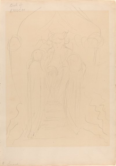 Énok a Nagy Dicsőség előtt alkotó: William Blake