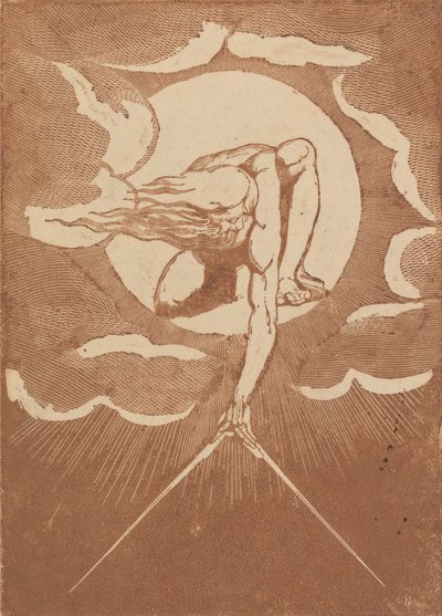 Európa. Egy jóslat; Címlap alkotó: William Blake
