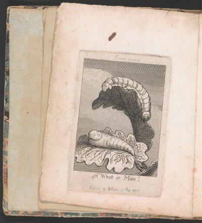 Gyerekeknek. A paradicsom kapuja, 1. lemez, előlap, Mi az ember! alkotó: William Blake