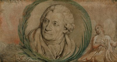 Friedrich Gottlieb Klopstock (tempera on canvas) alkotó: William Blake