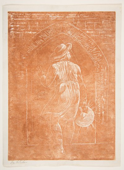Frontispiz zu Jerusalem, die Emanation des großen Albion alkotó: William Blake