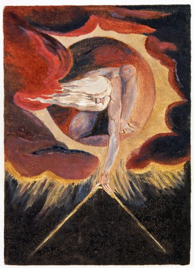 Illusztráció: „Európa: prófécia”, Lambeth alkotó: William Blake
