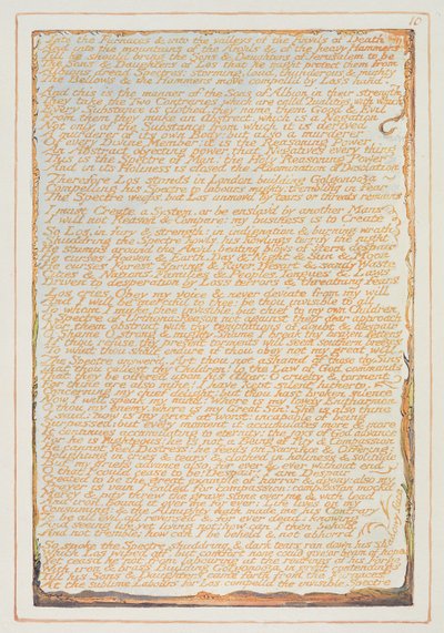 „A kemencékbe...”, 10. lemez a „Jeruzsálemből” alkotó: William Blake