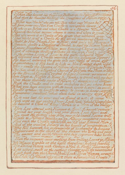 Jeruzsálem, 56. tábla, majd Los megemelkedett.... alkotó: William Blake