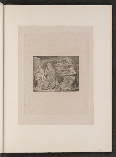 Jóbot megdorgálták a barátai alkotó: William Blake