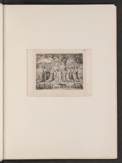 Jób és családja alkotó: William Blake