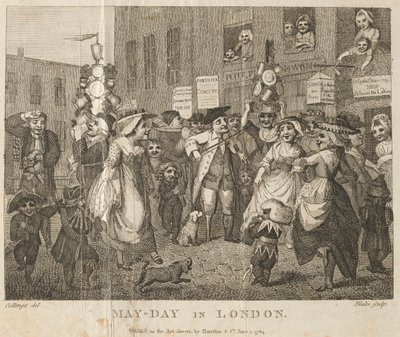 május elseje Londonban alkotó: William Blake