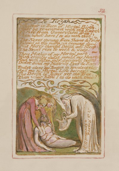P.125-1950.pt52 Tirzahba: 52. lemez a Songs of Inocence and of Experience-ből (AA másolat) 1815-26 körül (rézkarc, tinta és wc) alkotó: William Blake