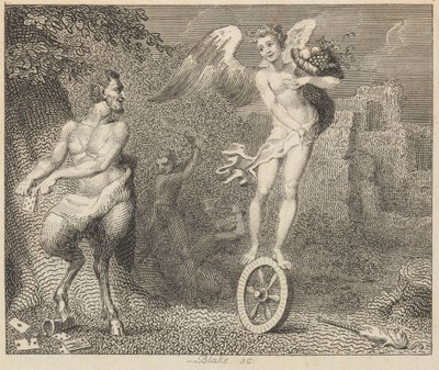 Pan és szerencse alkotó: William Blake