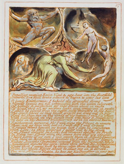 "Repelling Weeping Enion..." 87. lemez a "Jeruzsálemből" alkotó: William Blake