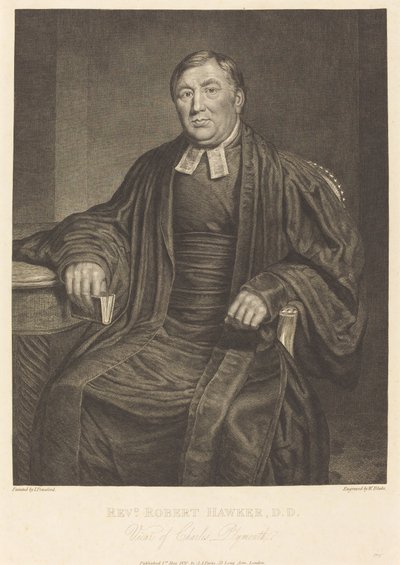Robert Hawker tiszteletes, D. D., 1820. alkotó: William Blake
