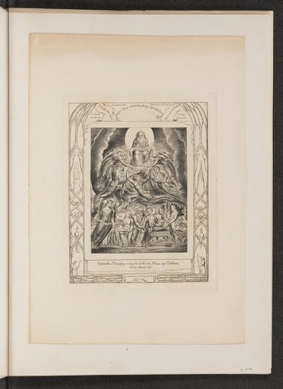 Sátán Isten trónja előtt alkotó: William Blake
