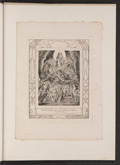 Sátán Isten trónja előtt alkotó: William Blake
