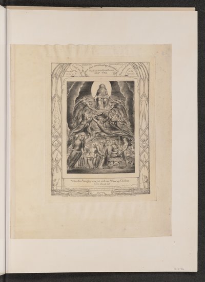 Sátán Isten trónja előtt alkotó: William Blake