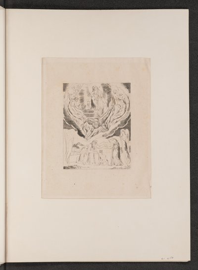 Sátán kivonul az Úr jelenlétéből, 1825. alkotó: William Blake