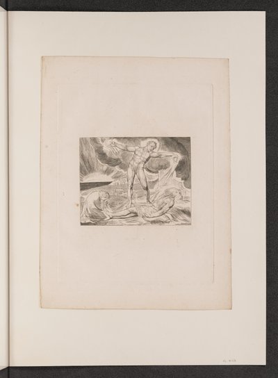 A sátán felforrósodik a munkában alkotó: William Blake