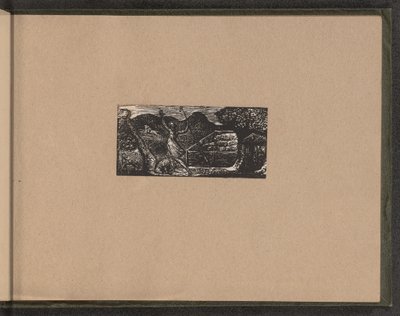 Pásztor elűzi a farkast alkotó: William Blake