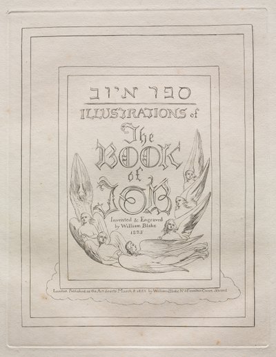 Jób könyve alkotó: William Blake