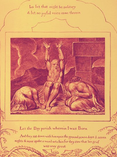 A Job könyve, William Blake illusztrációi alkotó: William Blake