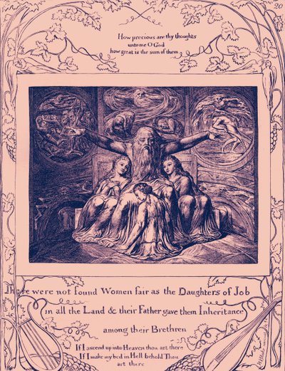A Job könyve, William Blake illusztrációi alkotó: William Blake