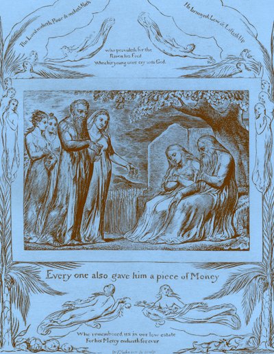 A Job könyve, William Blake illusztrációi alkotó: William Blake