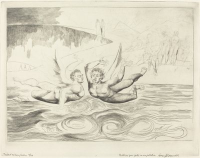 A korrupt tisztviselők köre; Az ördögök marasztalják egymást alkotó: William Blake
