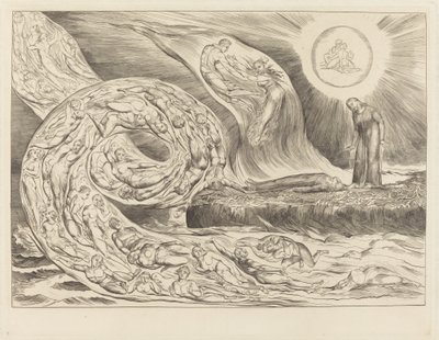 A Vágyók köre: Paolo és Francesca alkotó: William Blake