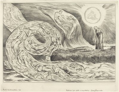 A Vágyók köre: Paolo és Francesca alkotó: William Blake