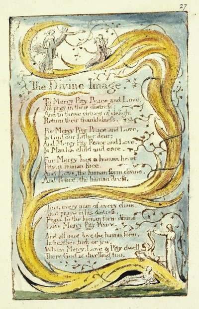 Az isteni kép, 1789 alkotó: William Blake