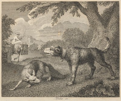 A kutya és a róka alkotó: William Blake
