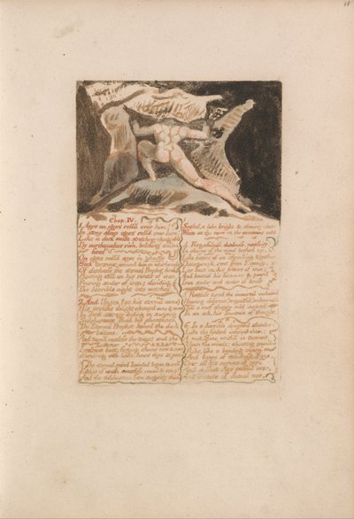 Urizen első könyve, 13. tábla, fejezet: IV alkotó: William Blake
