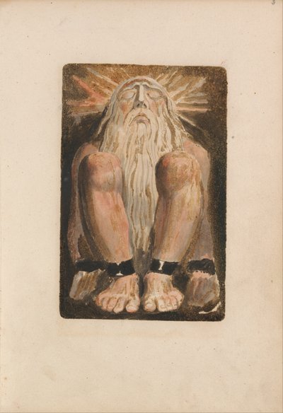 Urizen első könyve, 3. tábla (Bentley 22) alkotó: William Blake