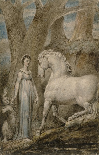 A ló alkotó: William Blake