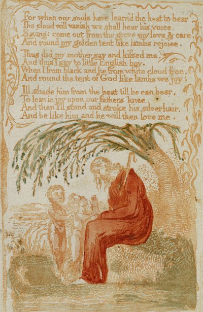 A kis fekete fiú az ártatlanság dalaiból alkotó: William Blake