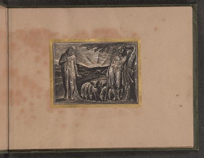 Thenot és Colinet alkotó: William Blake