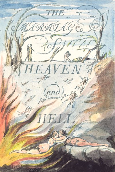 Címlap, A Menny és a Pokol házasságából alkotó: William Blake