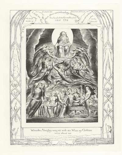 Amikor a Mindenható még velem volt, Mikor Gyermekeim rólam szóltak alkotó: William Blake