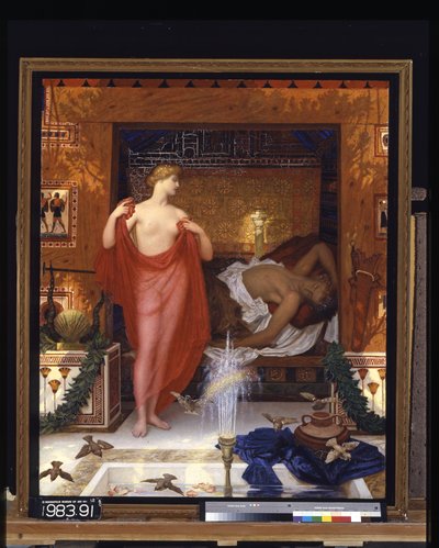 Héra Héphaisztosz házában (olaj, vászon) alkotó: William Blake Richmond