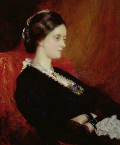 A Hon arcképe. Emily Meynell-Ingram (1840-1904) 1884 (olaj, vászon) alkotó: William Blake Richmond