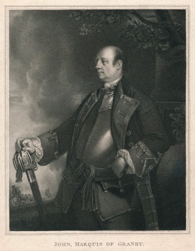 John, Granby márki, 1758-1760, 1810. alkotó: William Bond