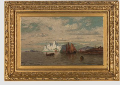 Jéghegyek alkotó: William Bradford
