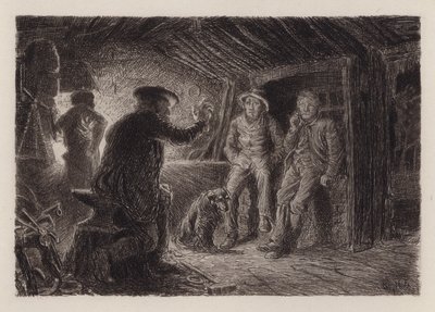 Egy félelmetes mese (metszet) alkotó: William Brassey (after) Hole